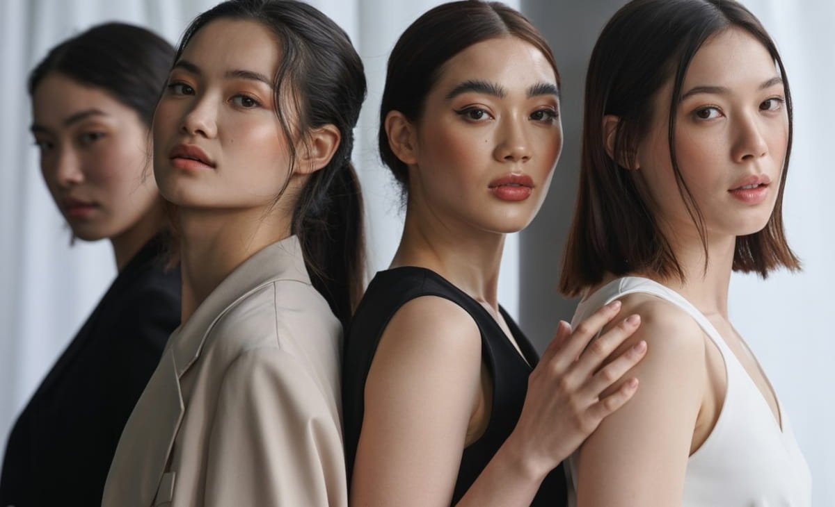 asiatische models